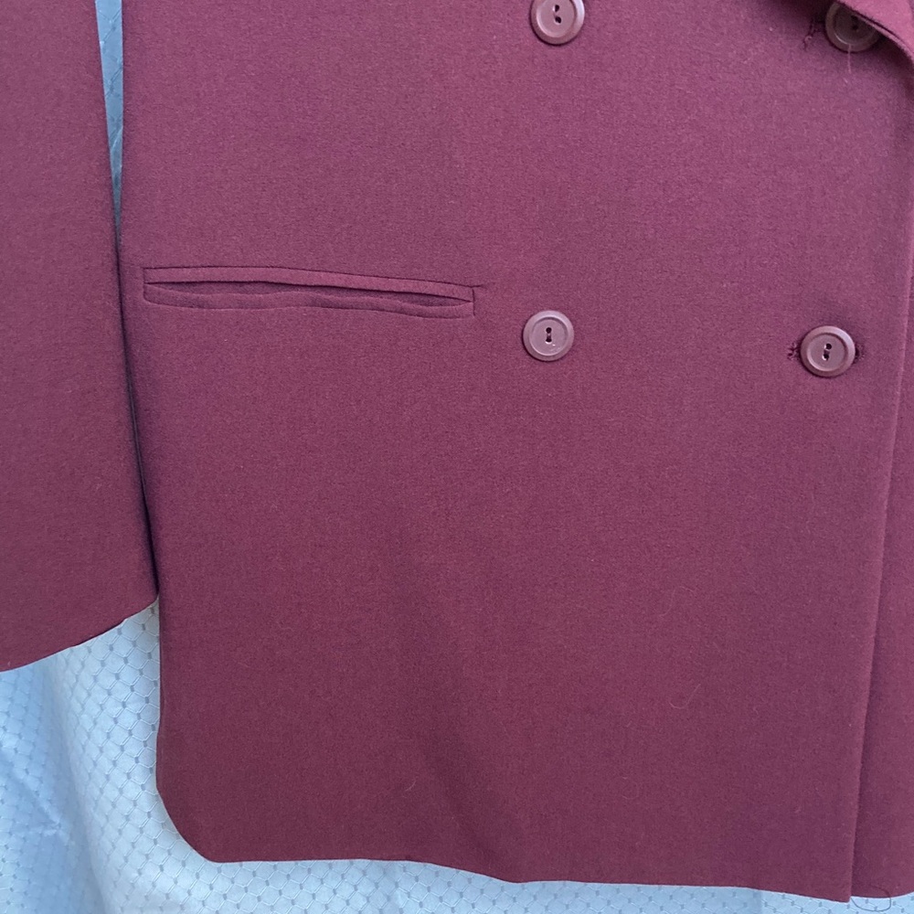 Lauren Conrad blazer office jacket longer length shoulder pads business casual 2 - Picture 17 of 17